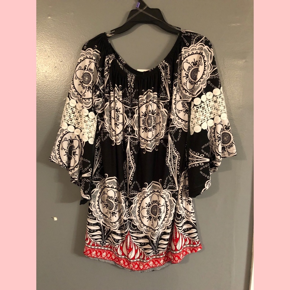 Pinwheel Sleeve Tunic